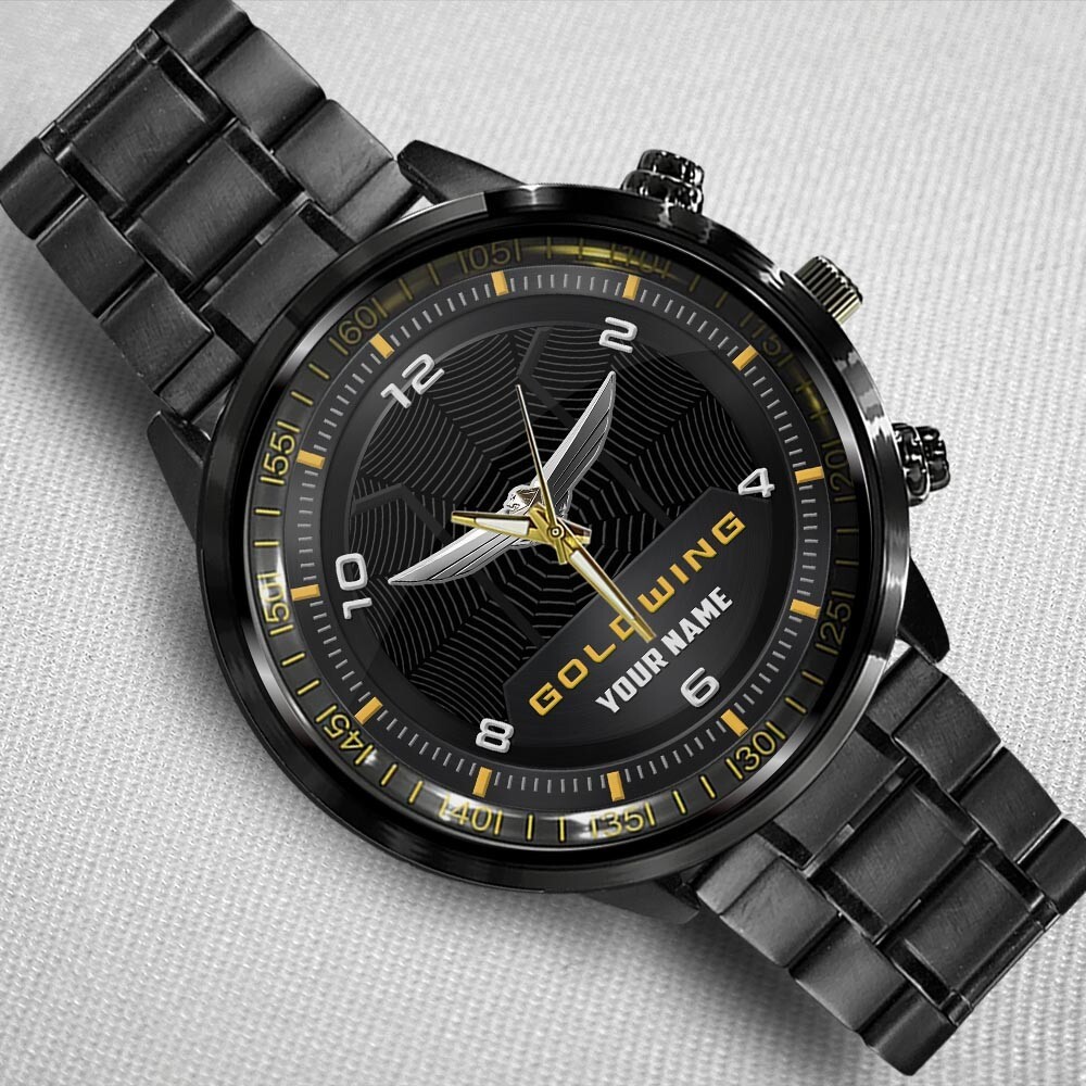 Ho.n.da gold.wing Stainless Steel Watch