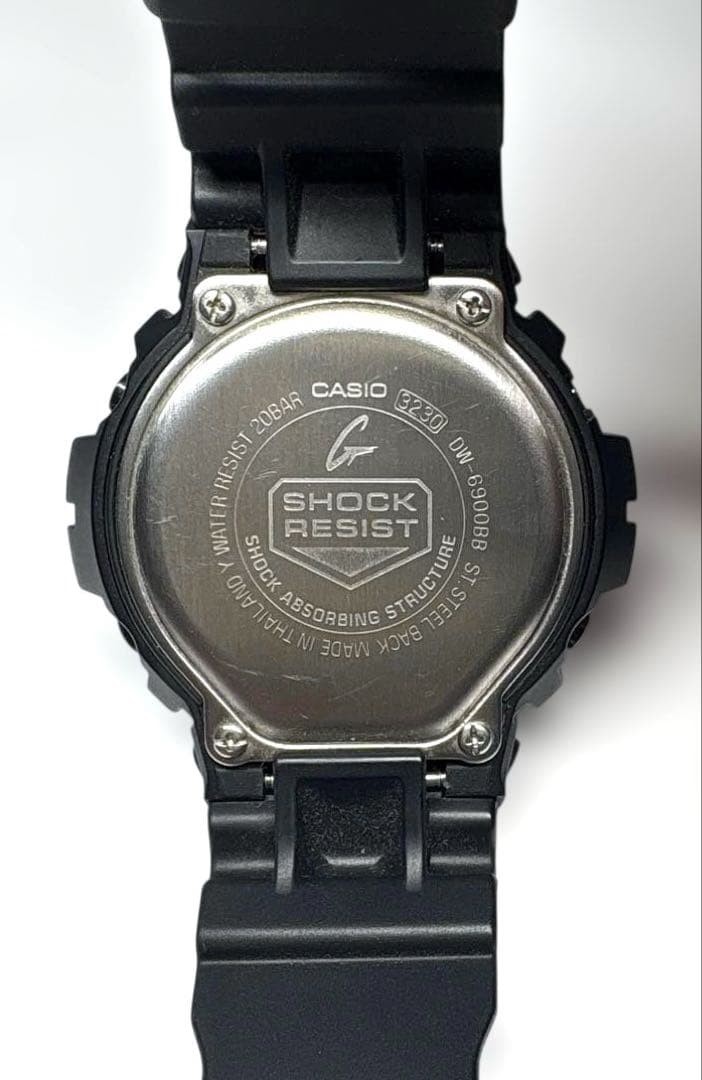 G-SHOCK DW-6900BB Matte Black