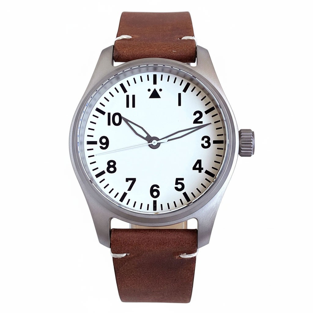 Tandorio Dive Automatic 39mm Titanium Pilot Watch Sapphire NH35/Miyota8215 Movt