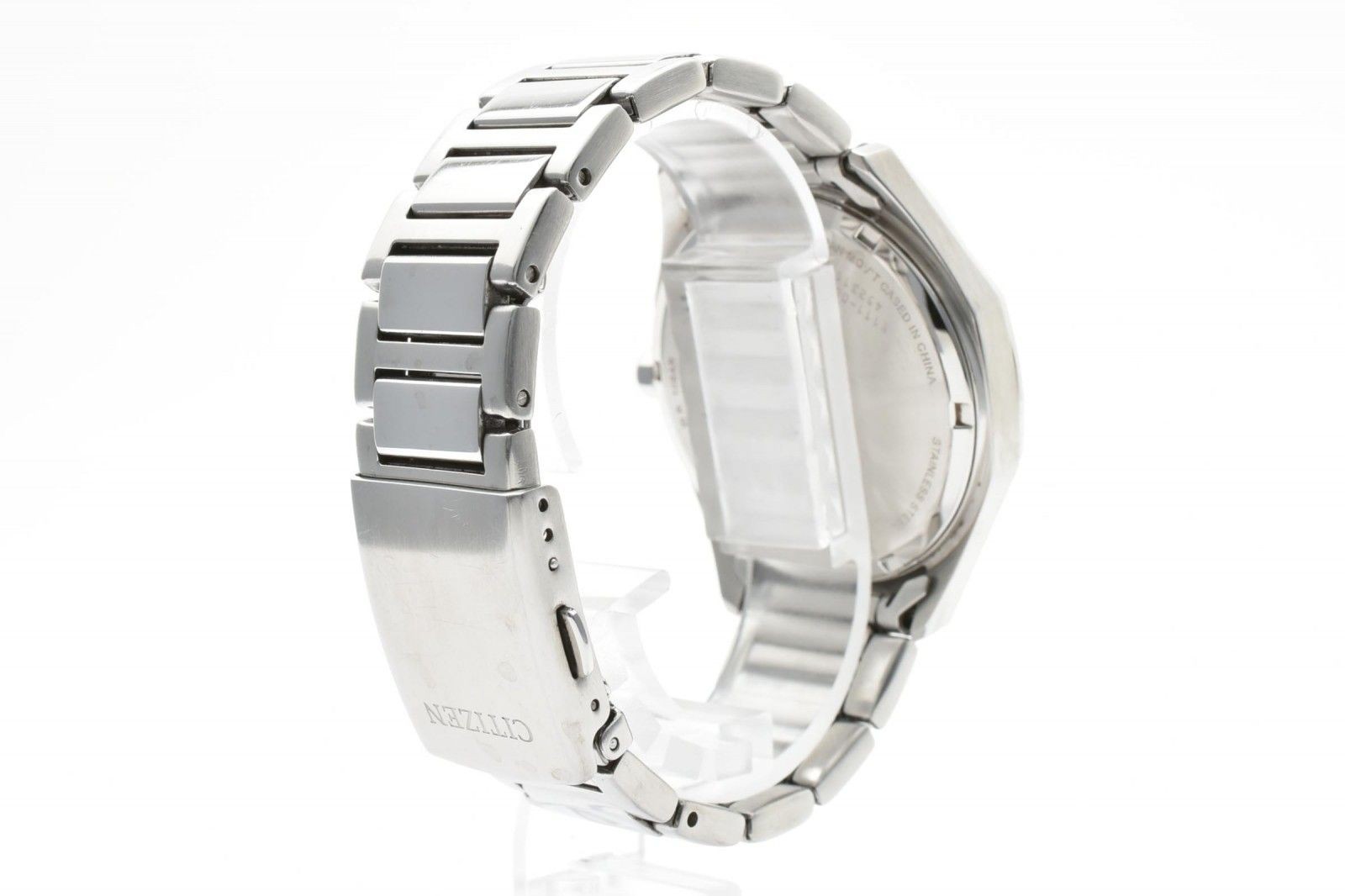 CITIZEN E111-008TT01 A021-X030 Solar White 38.0mm Mens Box Used Watch Analog