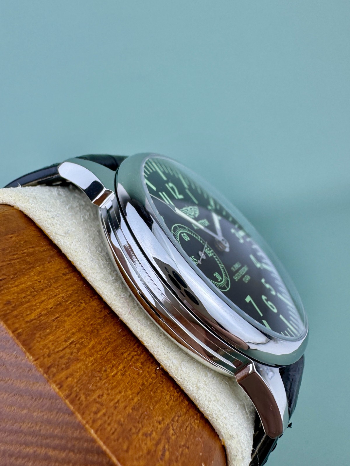 Molnija Pilot Aviator mechanical wriswatch Men big military watch 3602