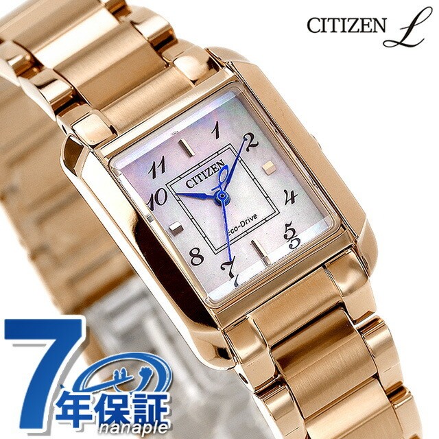 Citizen L SQUARE Collection Light Power Eco Drive Wristwatch Solar CITIZEN L EW5