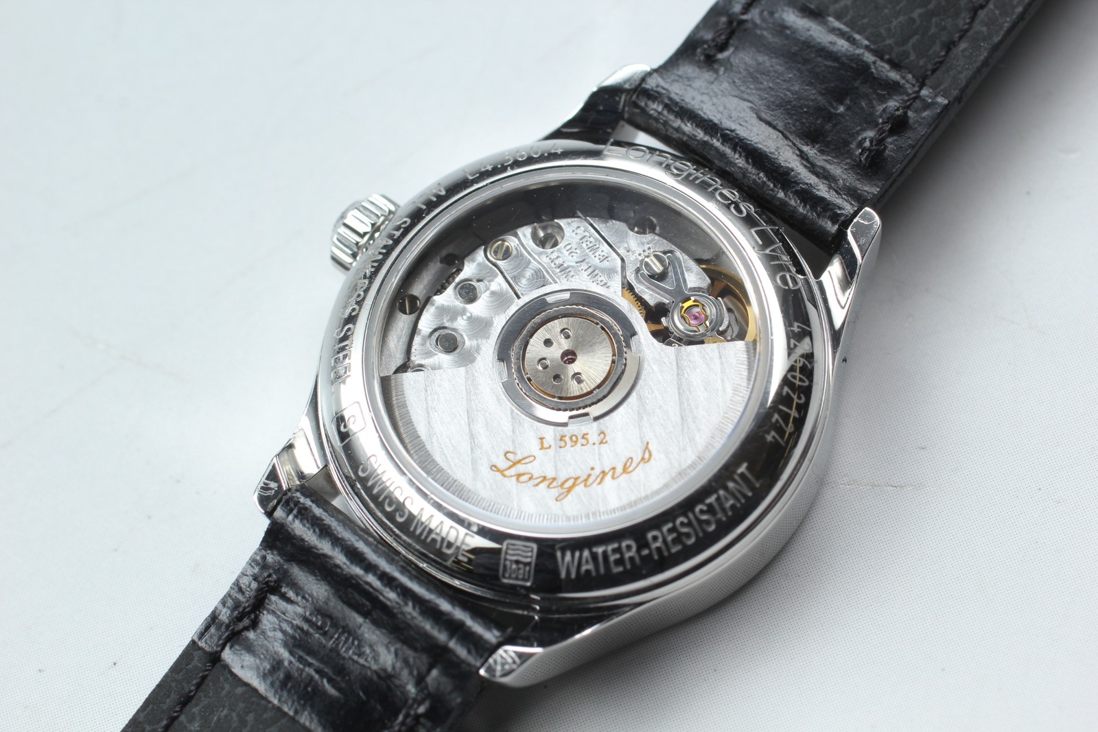 LONGINES Lyre L4.360.4 Roman White Dial Automatic Ladies Watch Near Mint