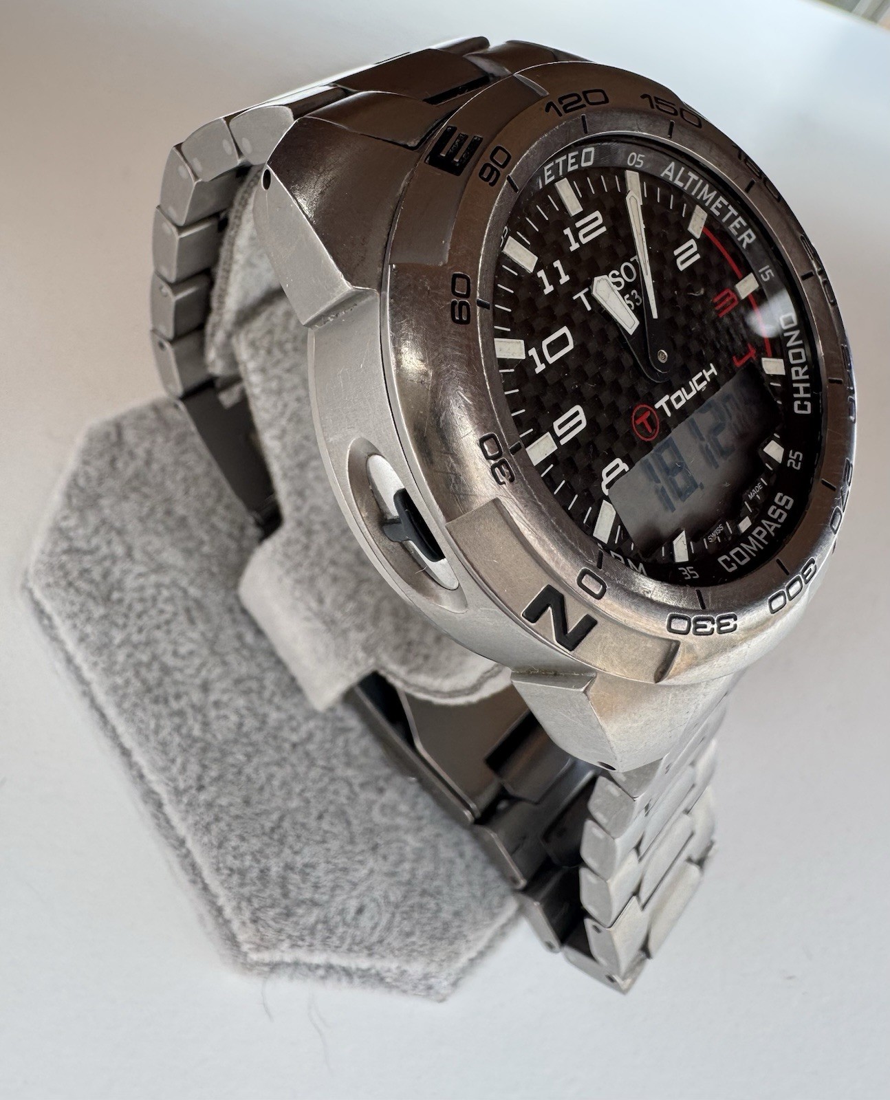 Tissot T-Touch Expert Titanium T013420A Mens Watch – Working – Sapphire Crystal
