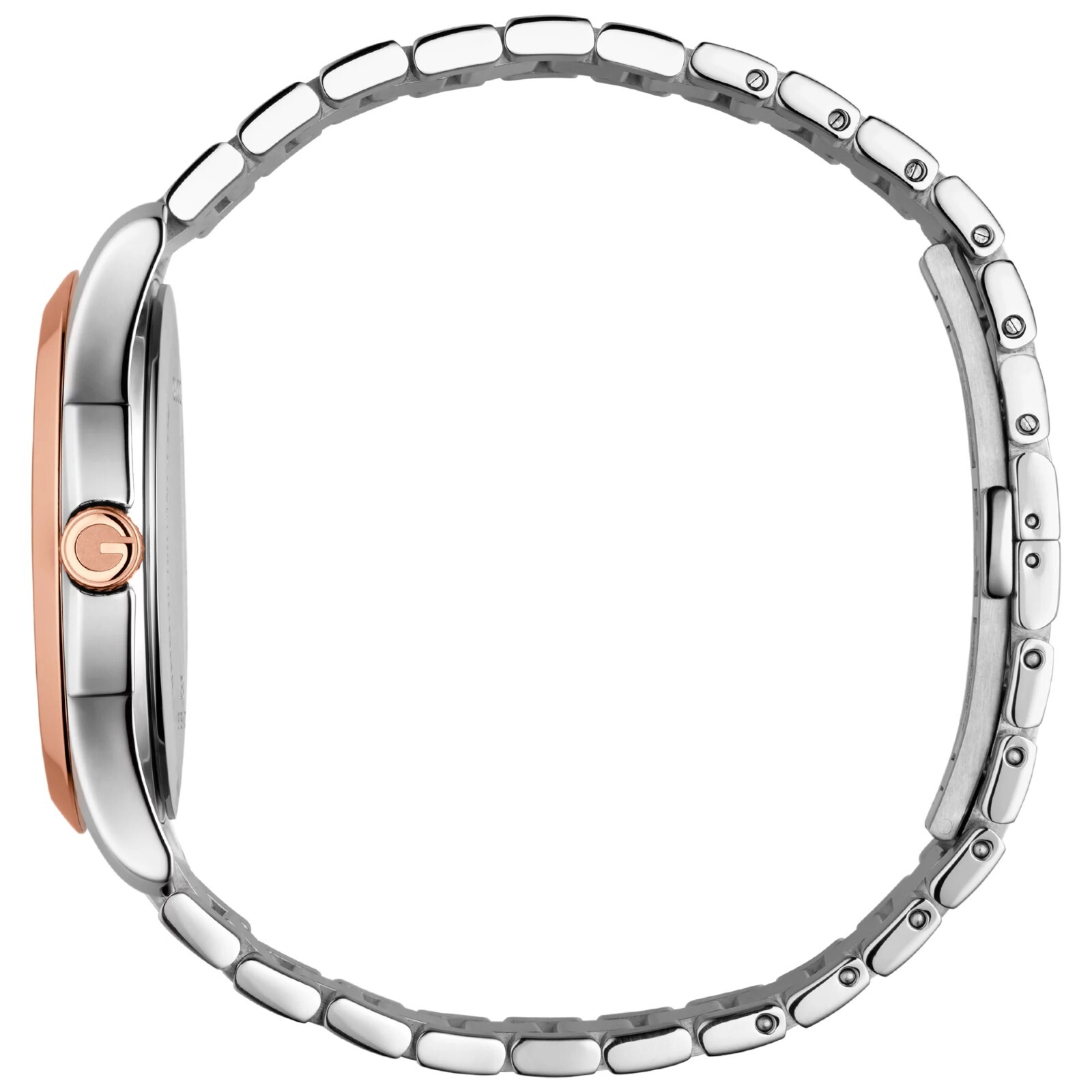 Gucci Men’s G-Timeless Gray Dial Two Tone Watch – YA126446 ($1170 MSRP)