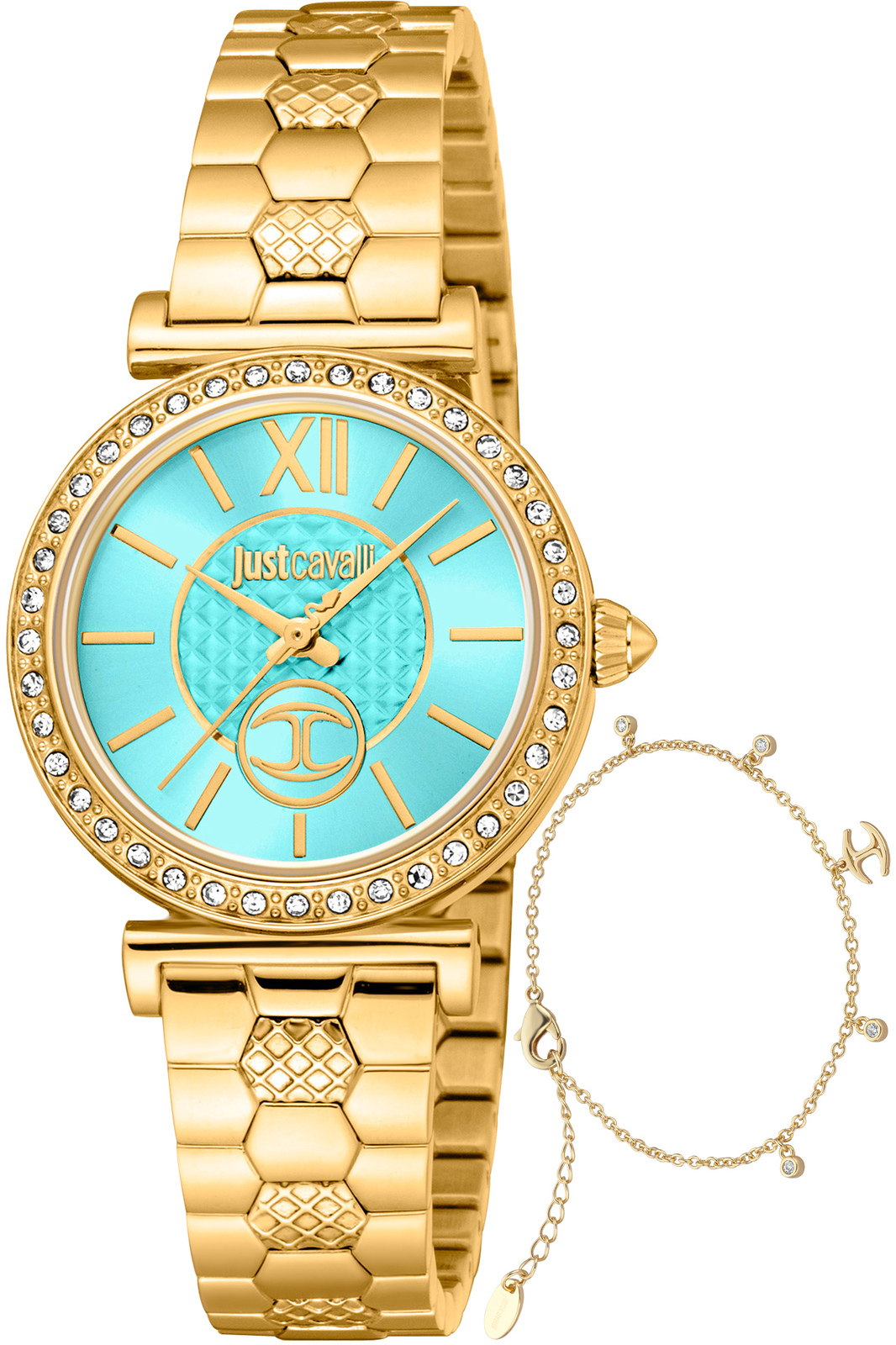 Just Cavalli Women’s JC1L273M0065 SET Varenna 30mm Quartz Watch