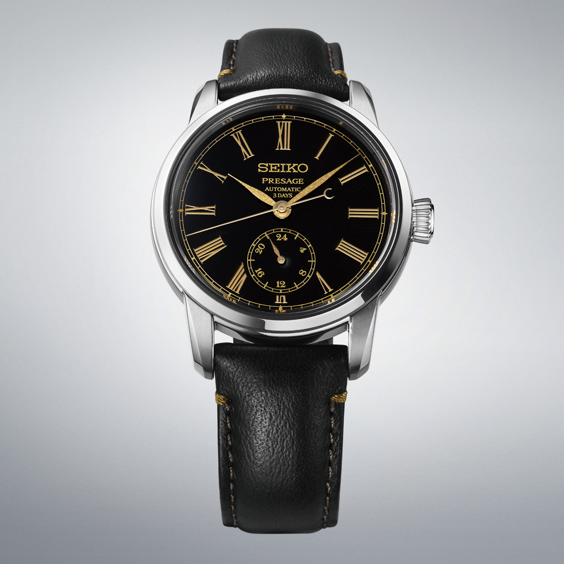 SEIKO PRESAGE SART011 Classic Automatic Watch Leather Band Urushi Dial 40.2mm