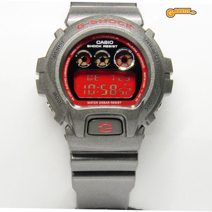 DW 6900SB 8JF Metallic Colors Gray x Red CASIO G SHOCK