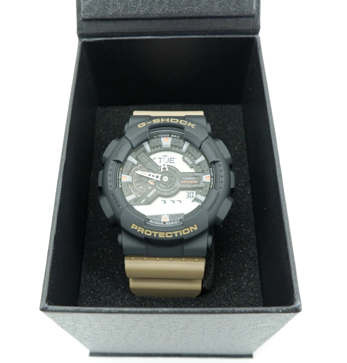 G SHOCK GA 110TU 1A5JF Digital Analog Watch Battery Black x Brown CASIO