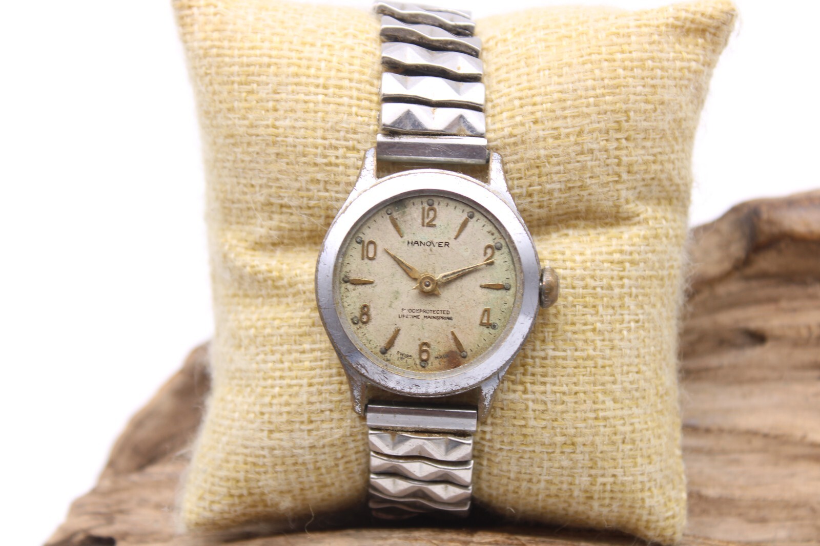 HANOVER SWISS MEN’S WATCH 31.7mm 16.3mm LUG RUNS WHEN WOUND (LC)