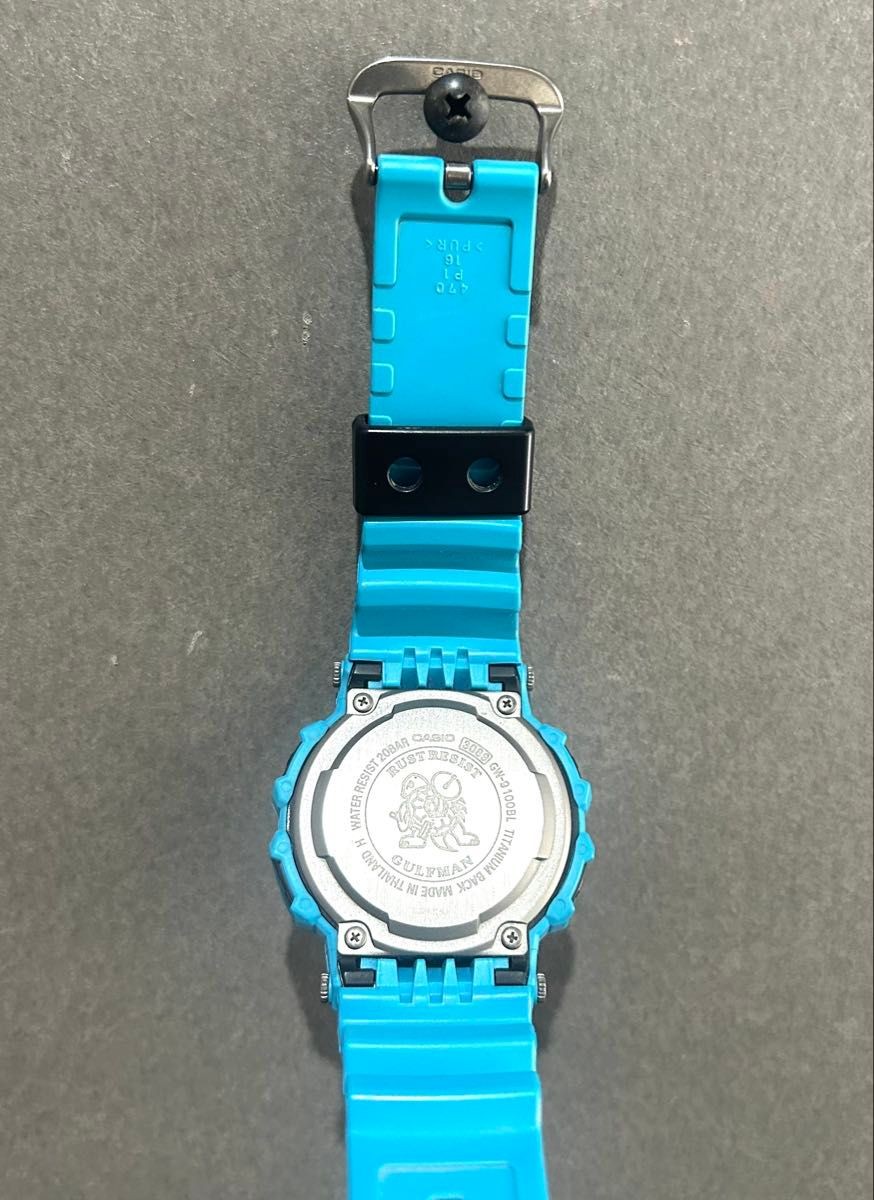 Excellent condition G SHOCK Gulfman GW 9100BL 2JF Men in Earth Blue