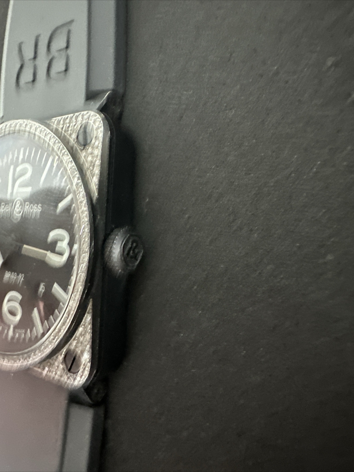 Bell & Ross Custom Diamomd BR03-92 Automatic Ceramic 42 BLACK MATTE Watch
