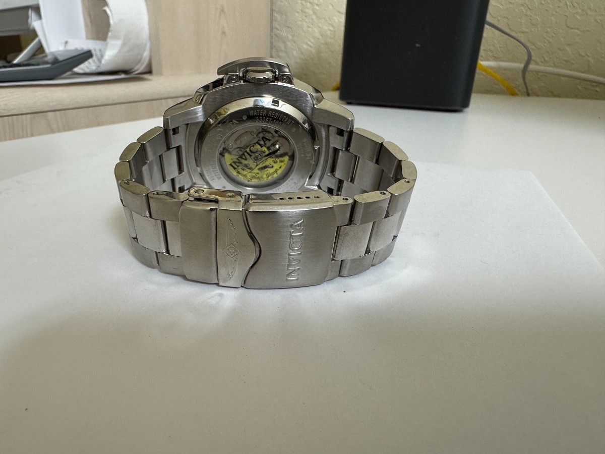 Invicta 34314 Pro Diver Automatic Gray Dial Coke Bezel Watch 49mm