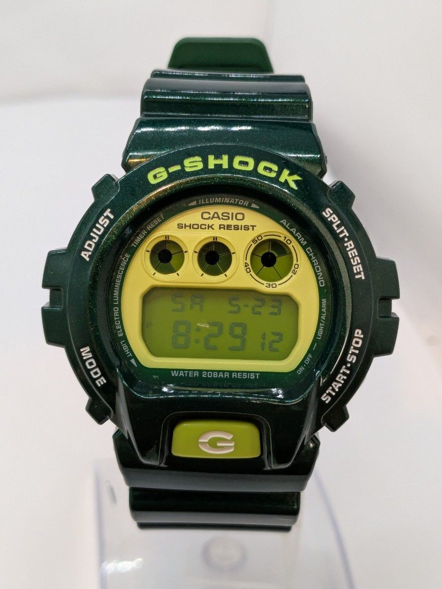 CASIO G SHOCK DW 6900CC 3DR Green