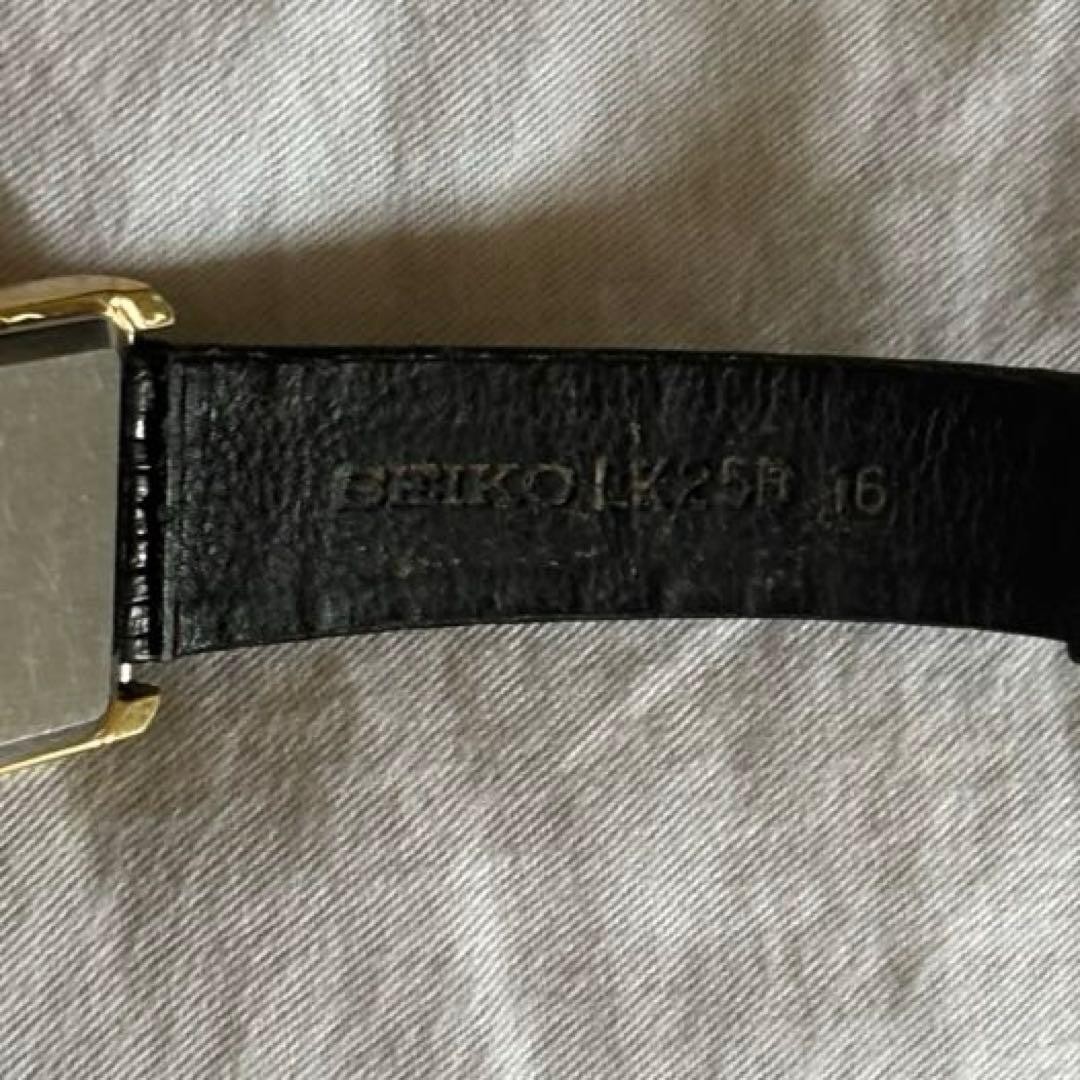 Seiko 2628 5010 Quartz Roman Dial Small Second New Battery Working 17cm