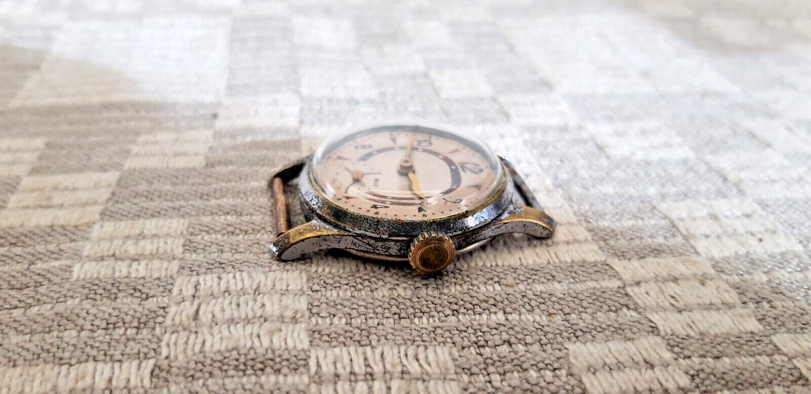 Wrist watch ZIM-POBEDA 40-50s Vintage Russian SOVIET USSR men’s MECHANICAL