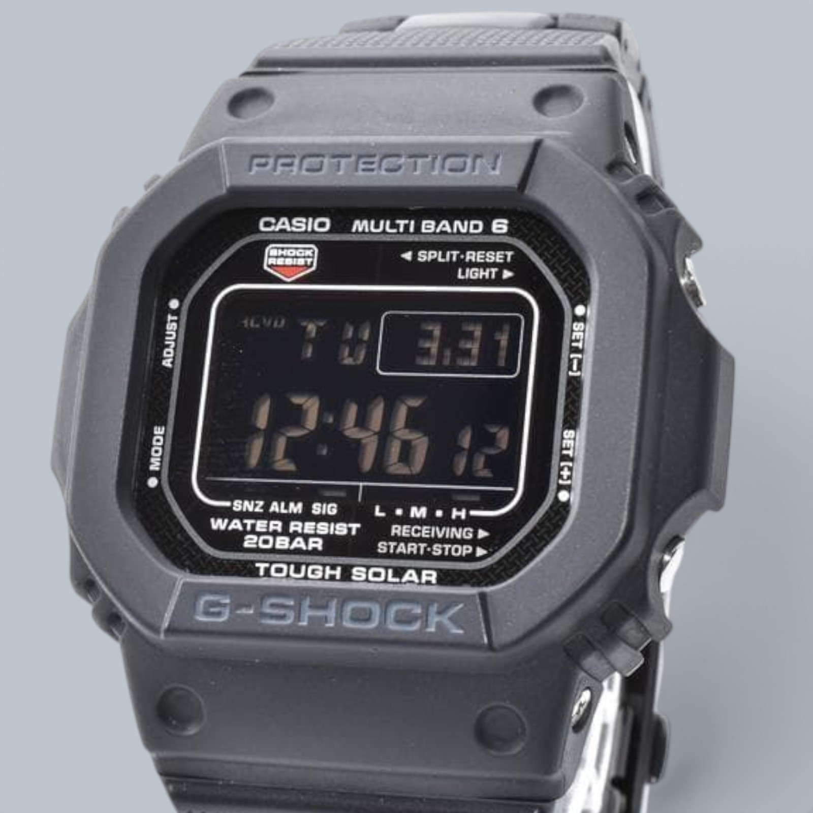 CASIO G-SHOCK GW-M5610UBC-1JF Composite Metal Resin Band Black Pre-owned