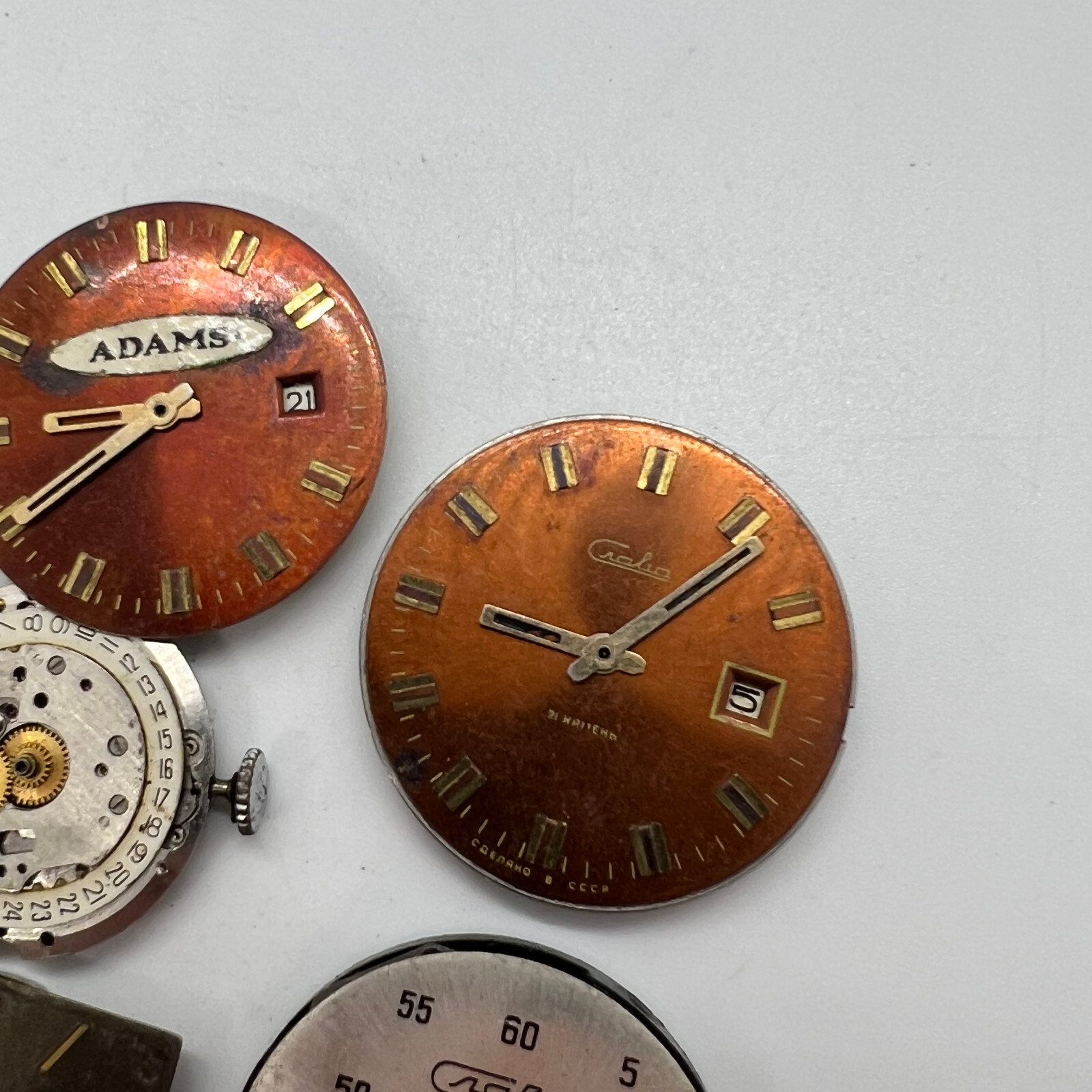 Vintage SLAVA Watch Soviet Collection Ussr Men Wrist Military Original Retro Old