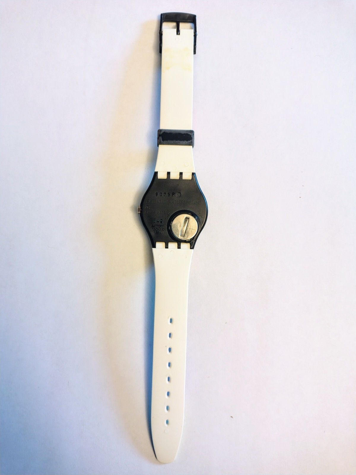 Swatch Gent St. Catherine Point GB121 1988 80s Working Wrist Watch