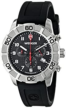 [B1R] Wenger 01.0853.101 Chronograph Silicone Mens Watch [u3p]
