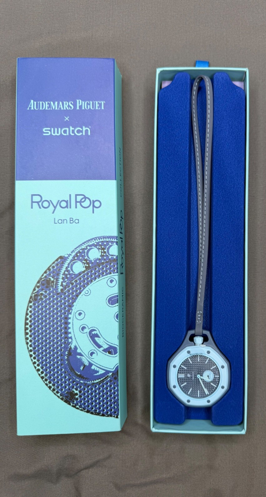 AP x Swatch Royal Pop Lan Ba Audemars Piguet Blue NEW IN BOX