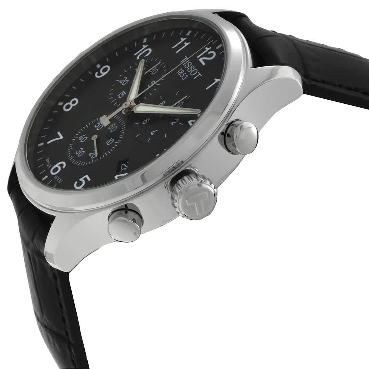 Tissot Chrono XL Classic Chronograph Black Dial Men’s Watch T116.617.16.057.00