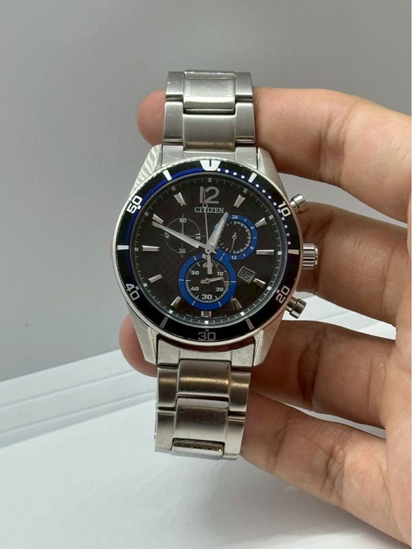 Citizen Eco-Drive Chronograph Watch 【USED】