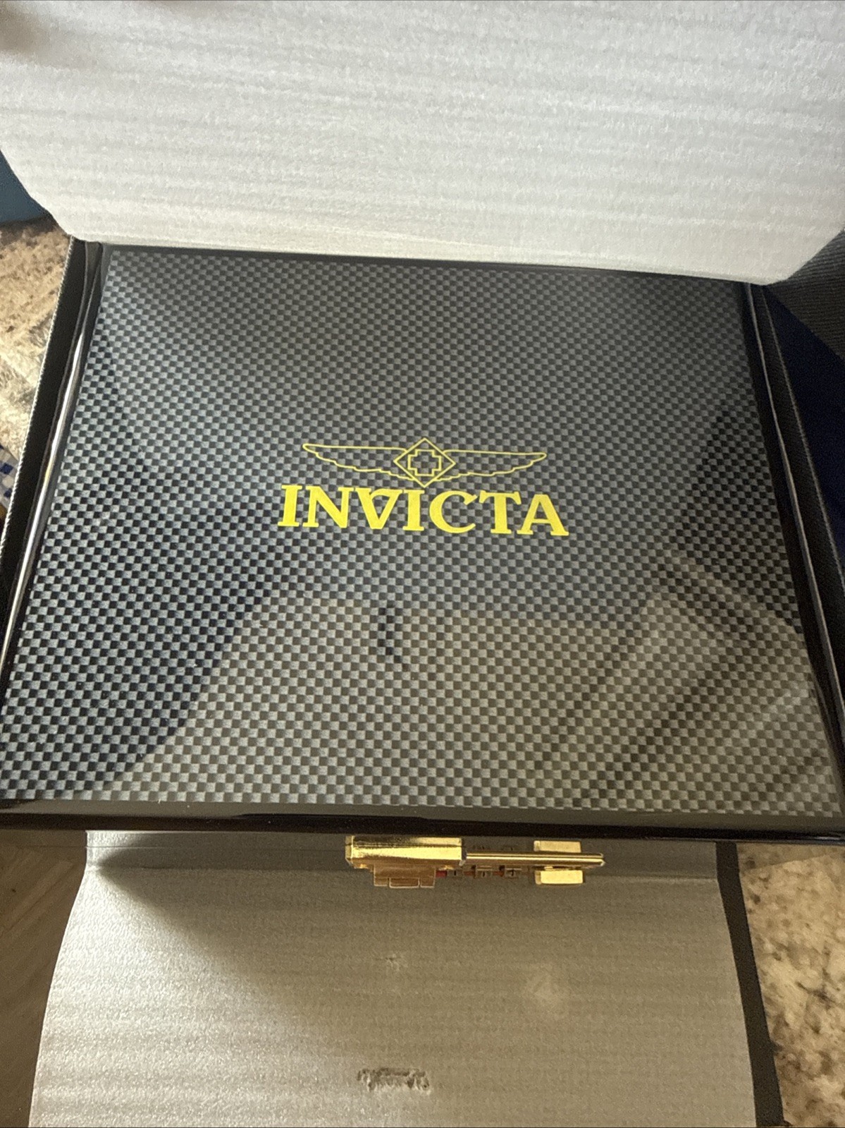 NEW Invicta Celestial AUTOMATIC 40.2mm Men’s Watch With Carbon Fiber Box 70090