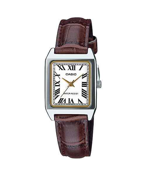 Casio Analog LTP-V007L-7B2 Vintage Women Watch Original leather Band