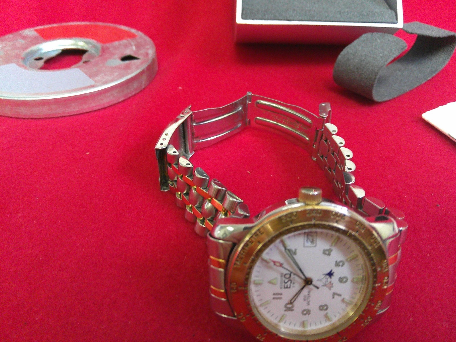 ESQ TWO TONE MENS WATCH