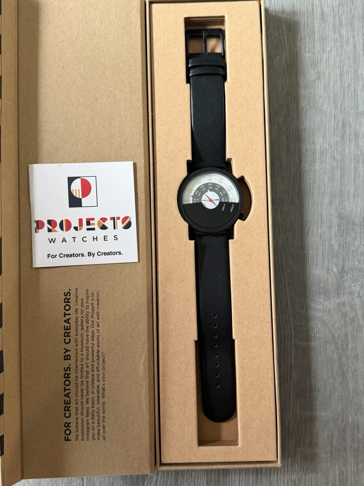 NEW Projects Watches PJT-7901 BM Beyond The Horizon 40mm Black Mesh Band Watch