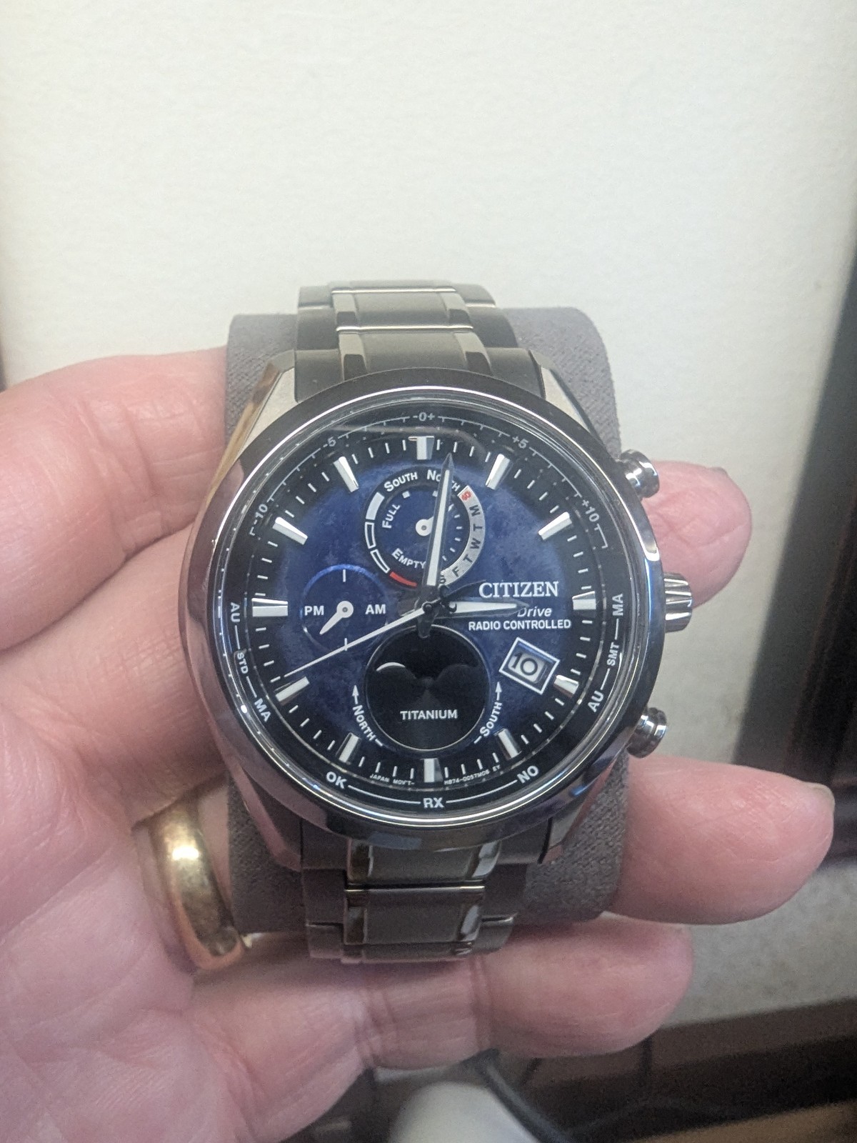 Citizen Eco-Drive Radio Controlled Tsuki-Yomi A-T