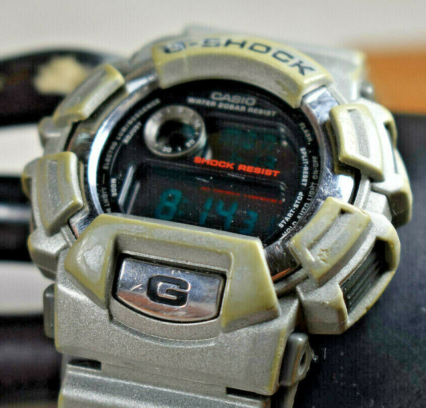 Casio G-Shock DW-9500M-8 Gray Men’s Watch Circa 1999 JAPAN Y NEW BATTERY!