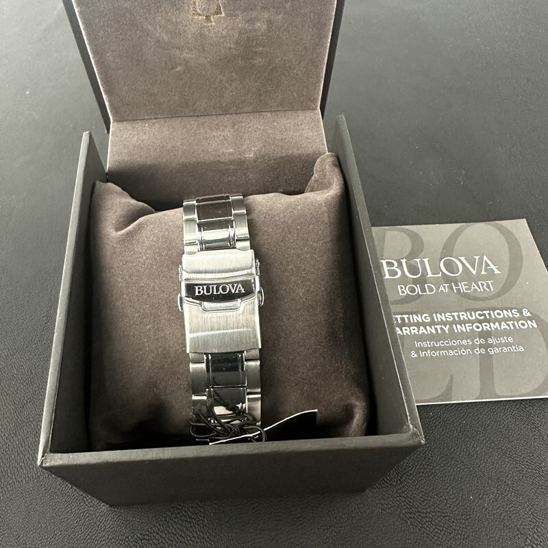 Bulova Marine Star/96B396 Chronograph green Dial 6S20/Swiss Quartz Watch 43MM