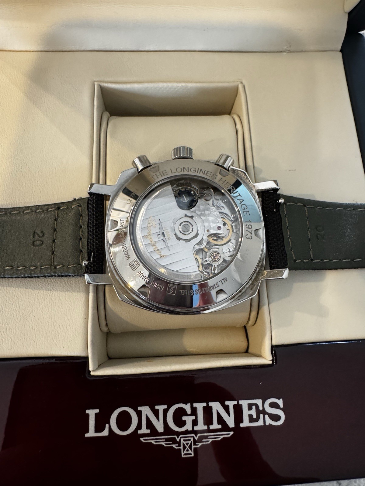 Longines 1973 Panda Heritage Chrono