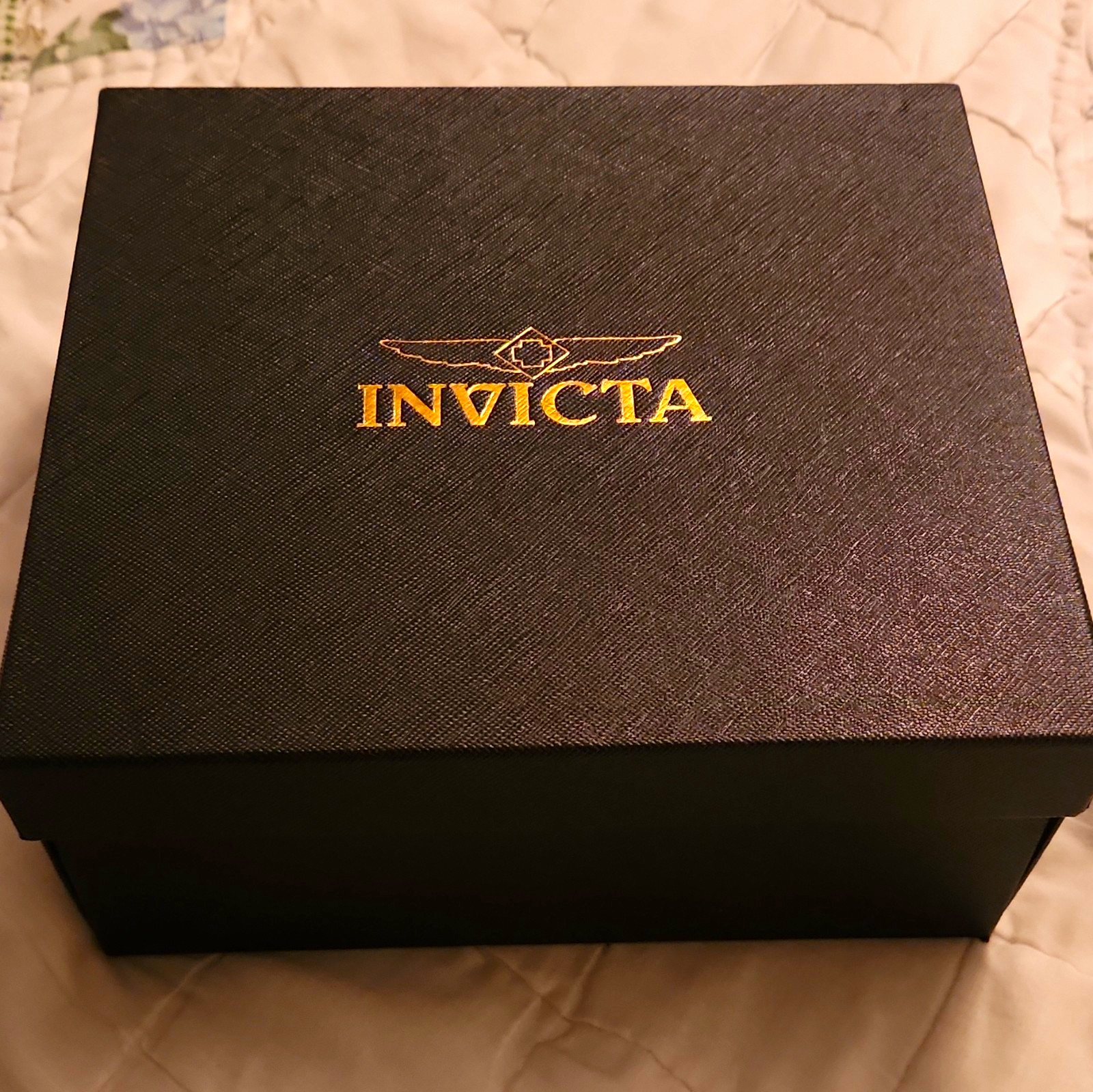 Invicta Celestial Earth Limited Edition Quartz Watch Blue Silicone Band!