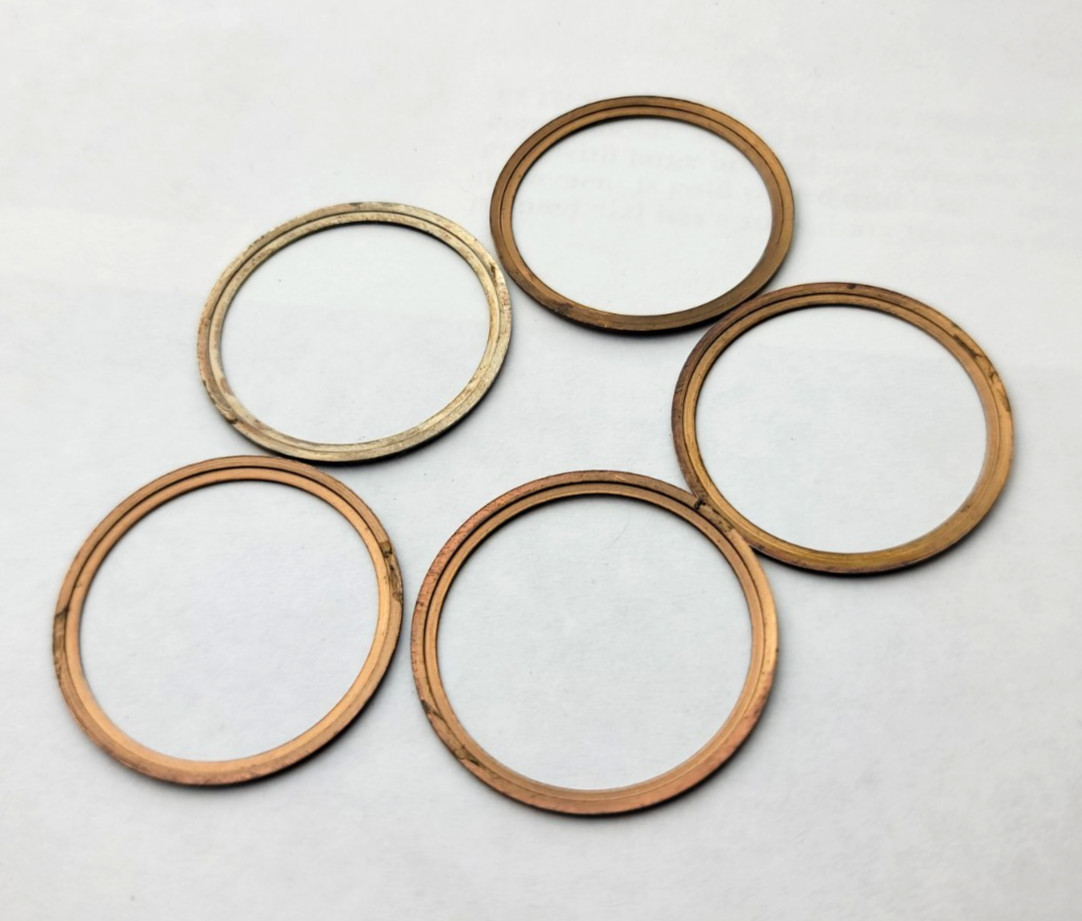 Black Chapter ring fit Accutron 214 for your Spaceview conversion. NO WATCH.