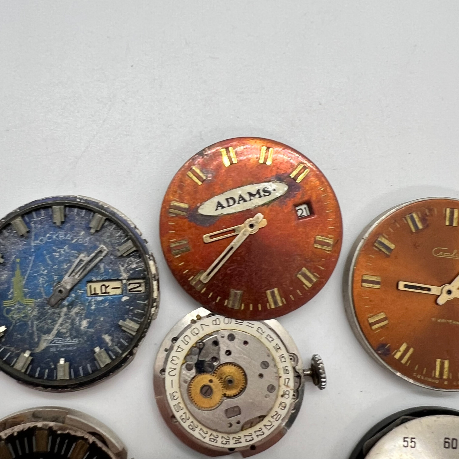Vintage SLAVA Watch Soviet Collection Ussr Men Wrist Military Original Retro Old