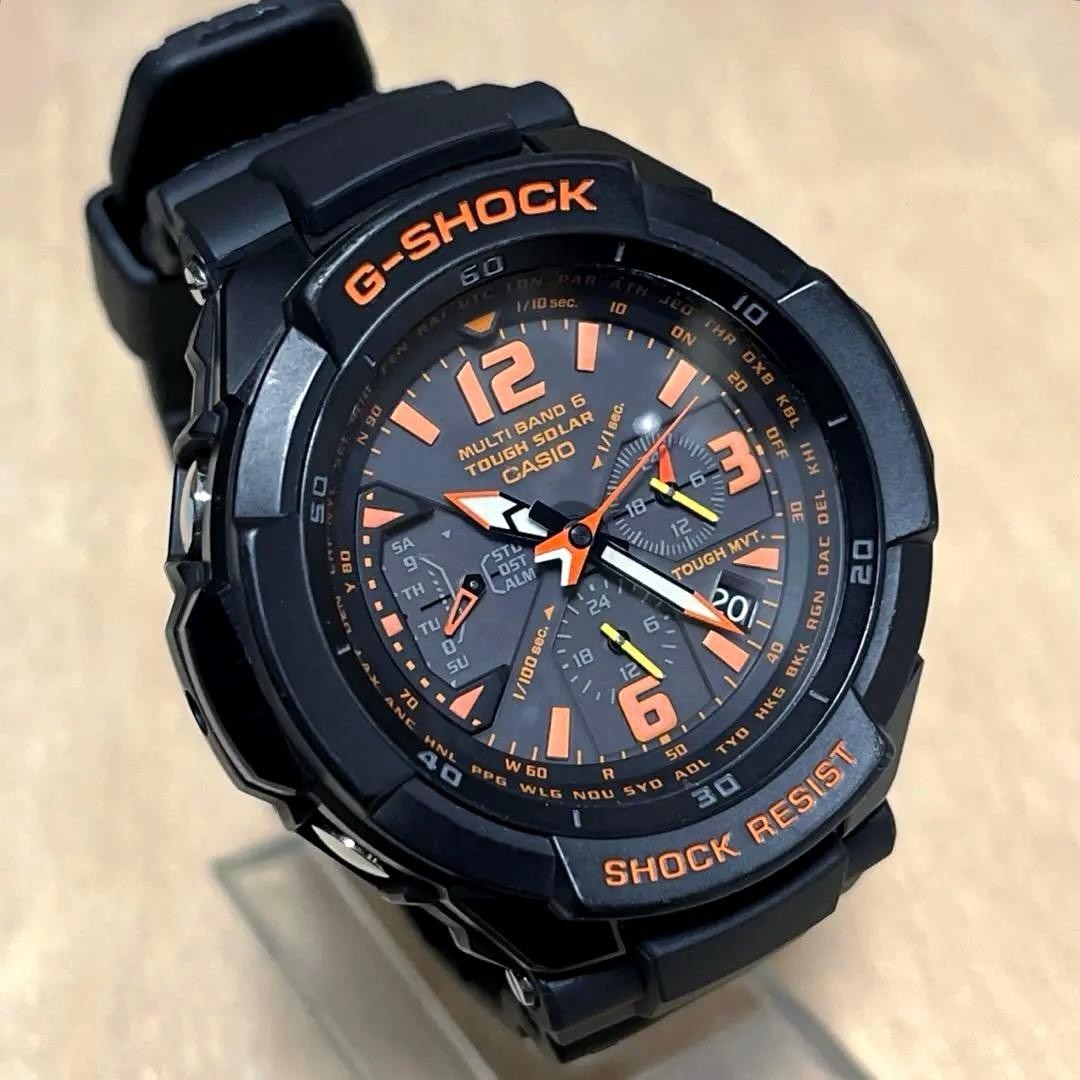 G-SHOCK GW-3000B Gravitymaster Solar Multiband 6 Used Good Condition G723
