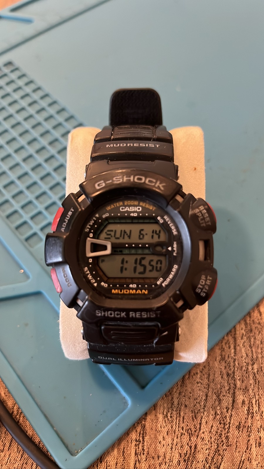 Casio G-Shock G-9000-1 Mudman Digital Men’s Sport Watch Dual Illuminator