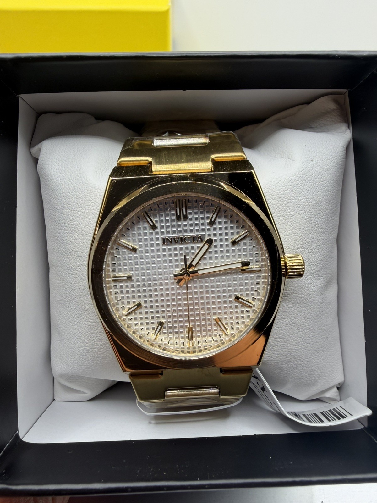 Invicta Celestial Men’s Quartz Watch 41mm Gold Dial Gold Bracelet 30m 69409