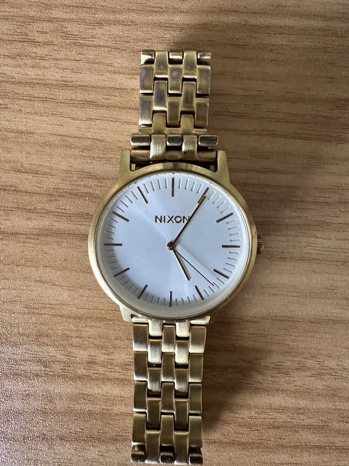 Nixon Men’s Watch Shoot To Thrill The Cannon Stainless Steel Gold – Working