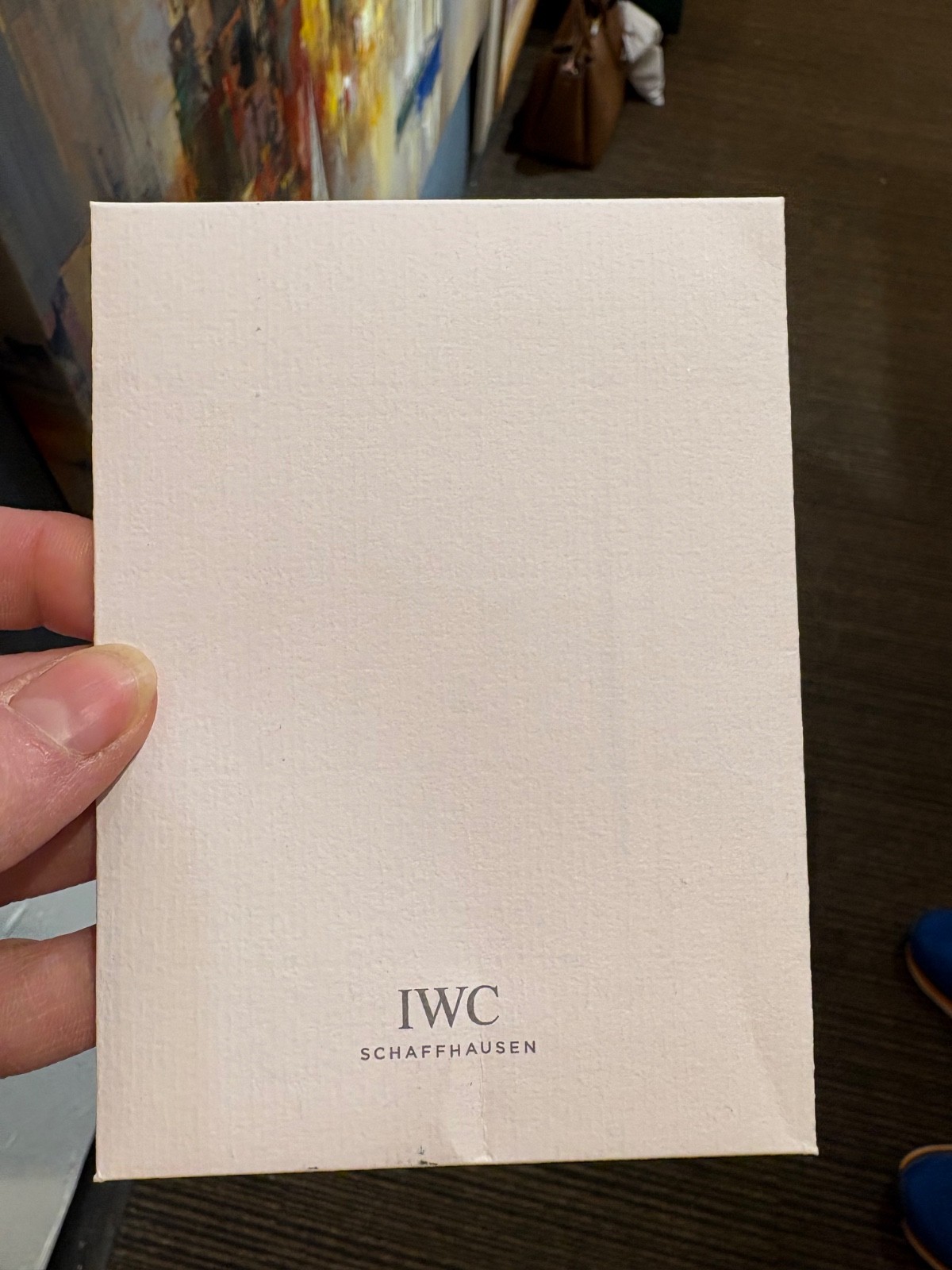 IWC Aquatimer Automatic Blue Dial watch with Box and Papers, pristine condition