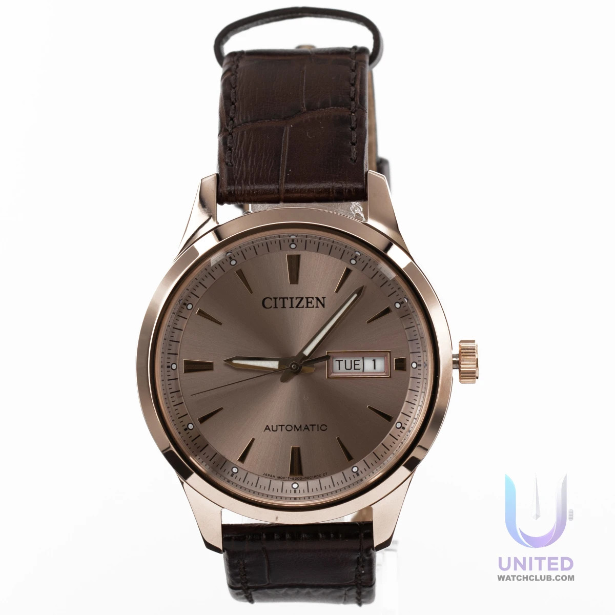 Citizen Mechanical Automatic Beige Dial 40mm NY4062-04X