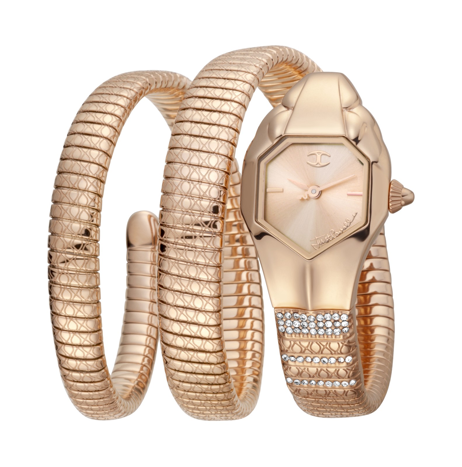 Just Cavalli Women’s Glam Snake 22mm Quartz Watch JC1L112M0035