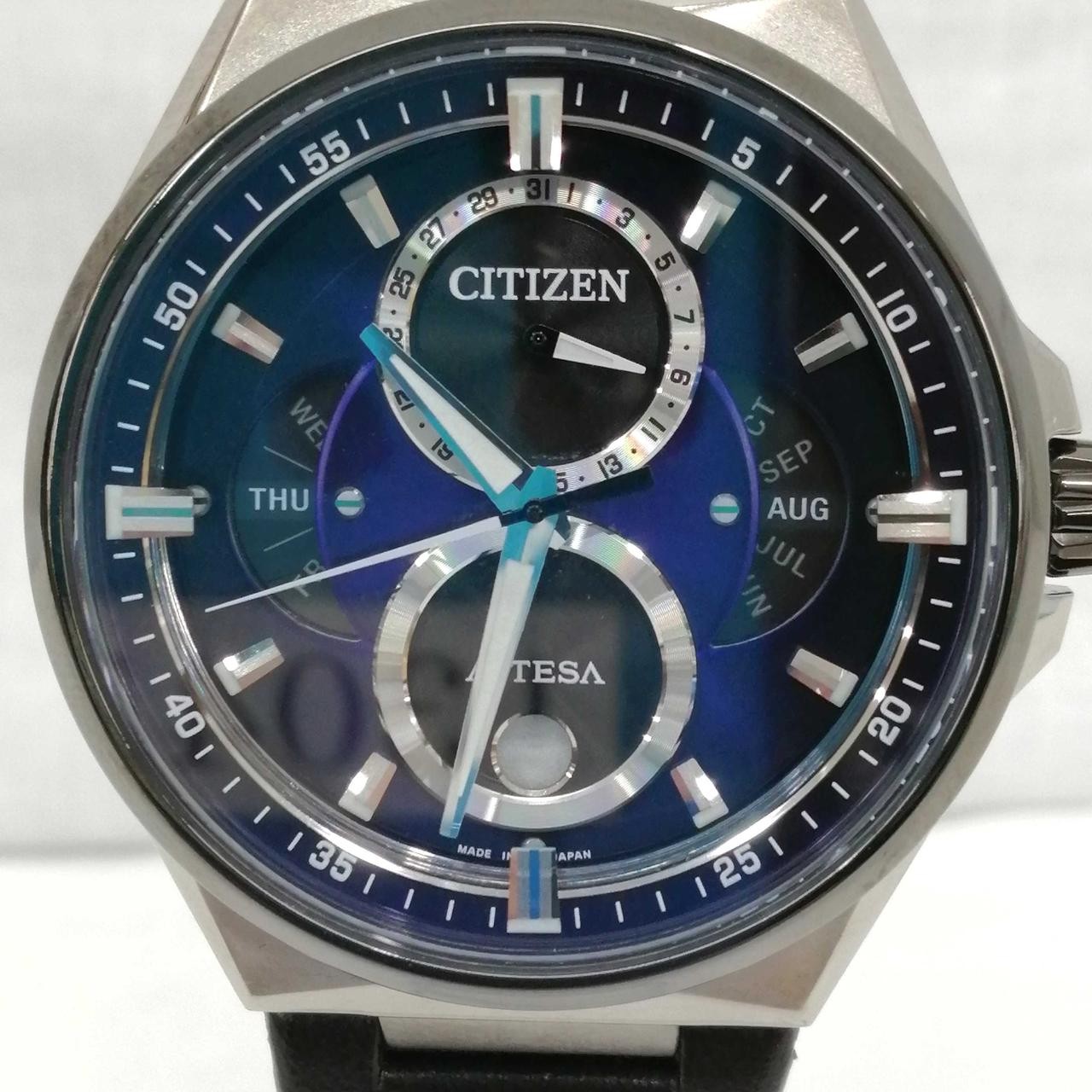 [A4N] Citizen Campanola 8730-A5W6D01 Eco-Drive Moonphase JDM Watch [m3v]