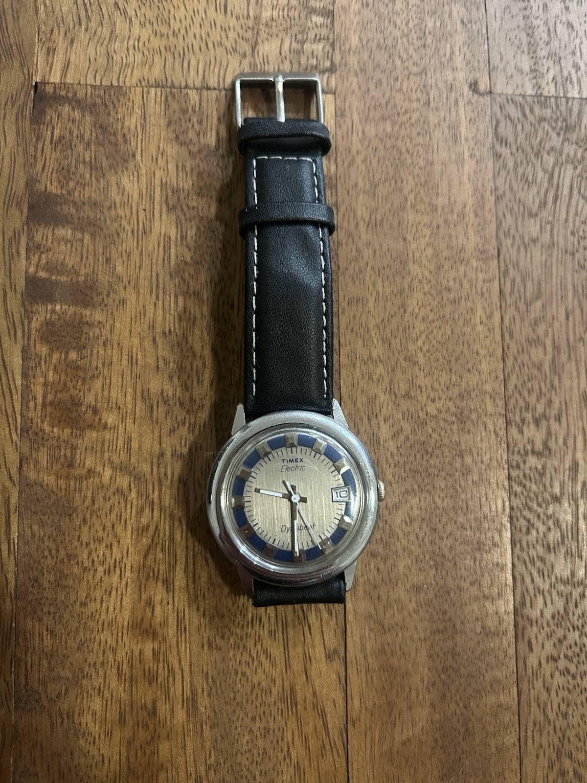 Timex Dynabeat Electric Men’s Vintage Watch With New Battery