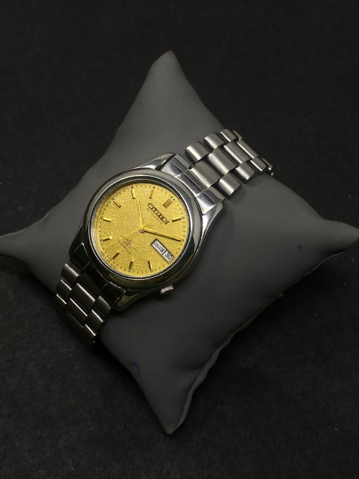 Vintage Citizen Automatic 8200A Japan Movement Day-Date Men’s Wrist Watch