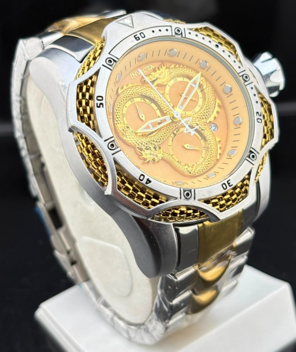 Vintage Refurbished Invicta Automatic Men’s Wrist Watch Fully Working Condition