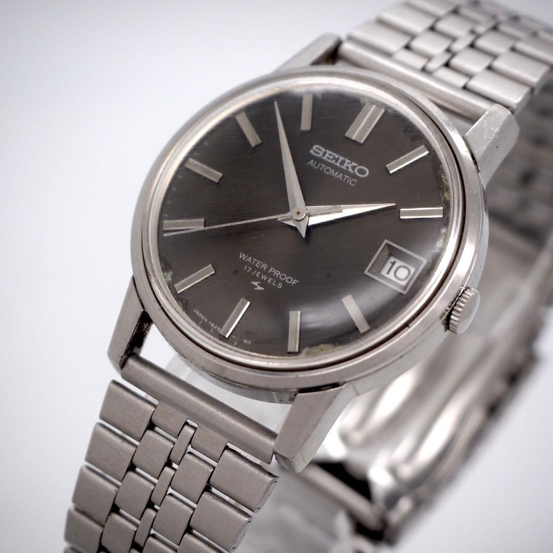 Seiko 626 Automatic Vintage Watch Silver 1968 Men’s Made in Japan 074113
